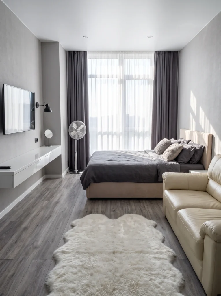  Minimalist Studio Apartment Bedroom Ideas