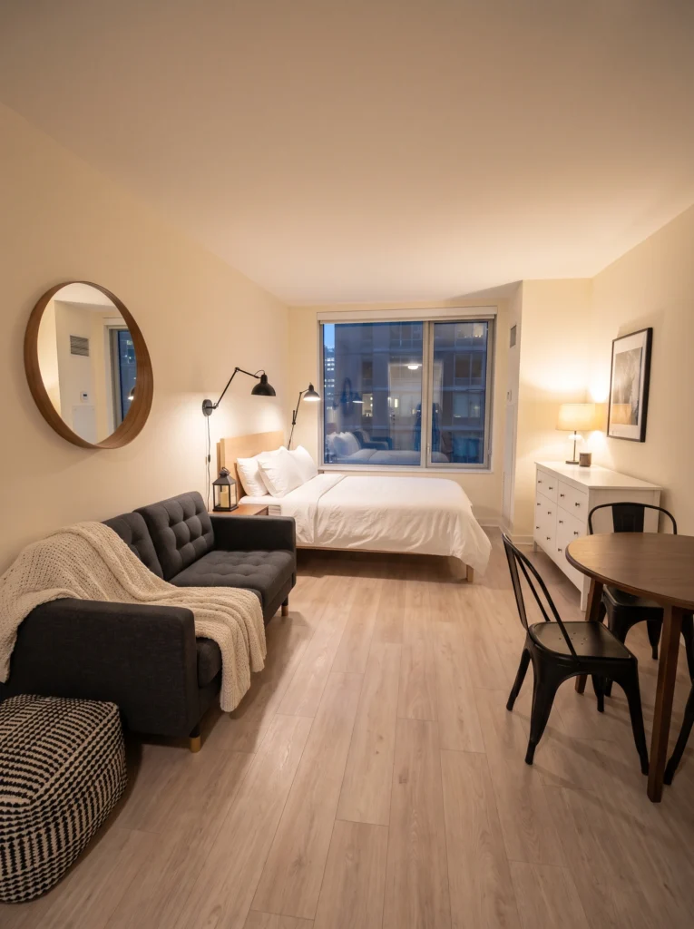 Cute Studio Apartment Deco Ideas