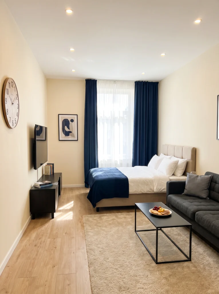 Beautiful Studio Apartment Interior Design Ideas for Small Spaces