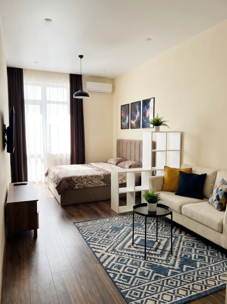 Modern Studio Apartment Layout Ideas