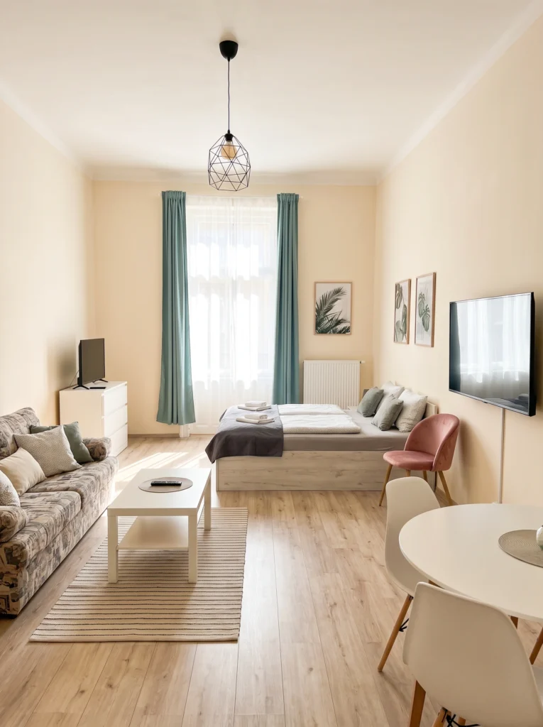 Studio Apartment Ideas for New Grads in Their First Place