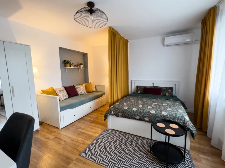 Cozy Color Palette for Your Studio Apartment