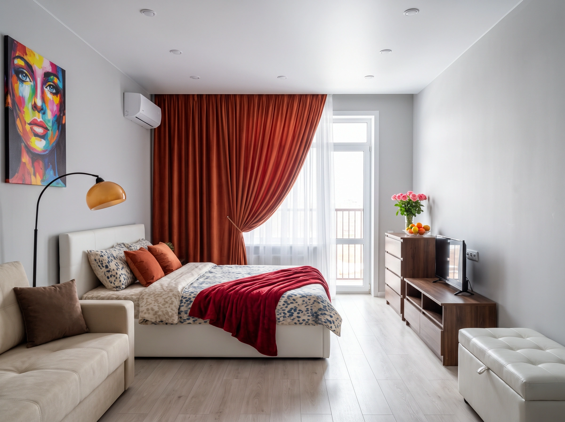 Cozy Studio Apartment Bedroom Ideas