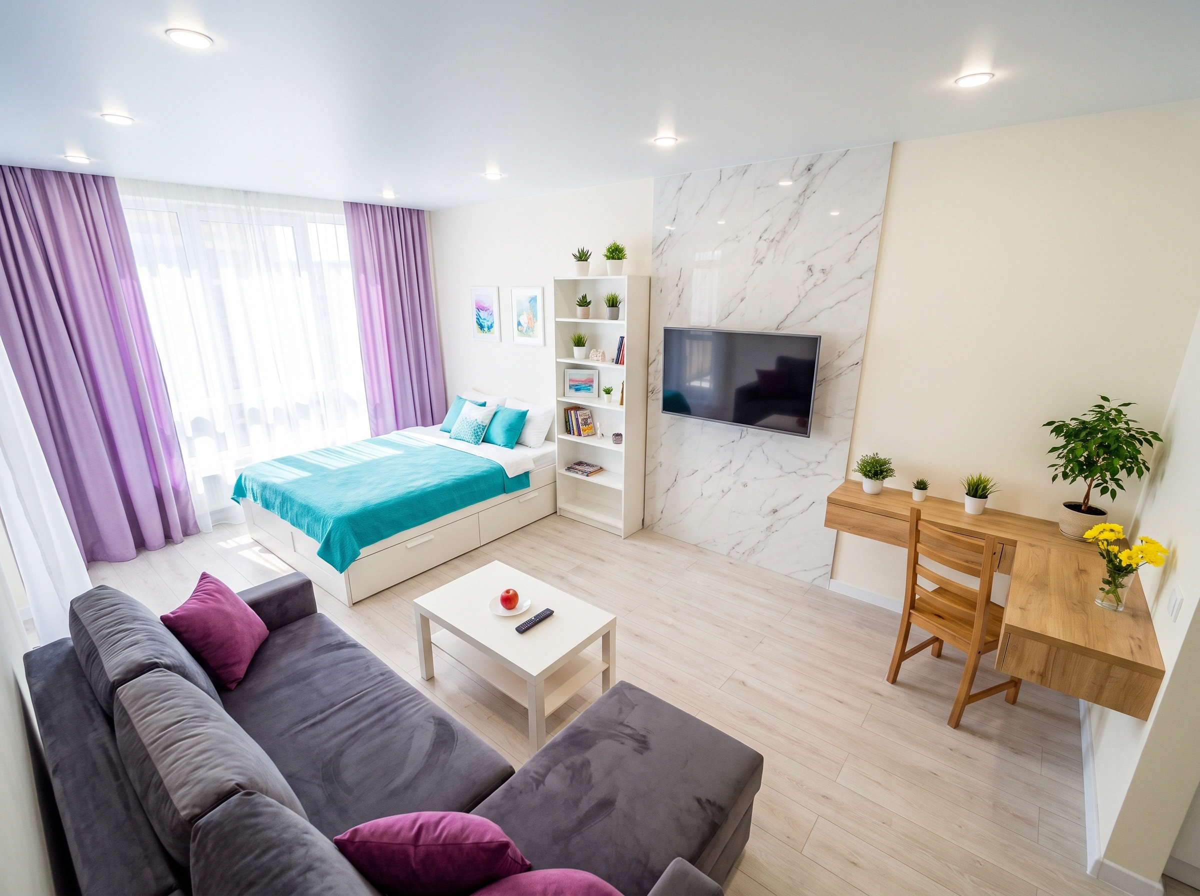 Ideas to Decorate a Studio Apartment