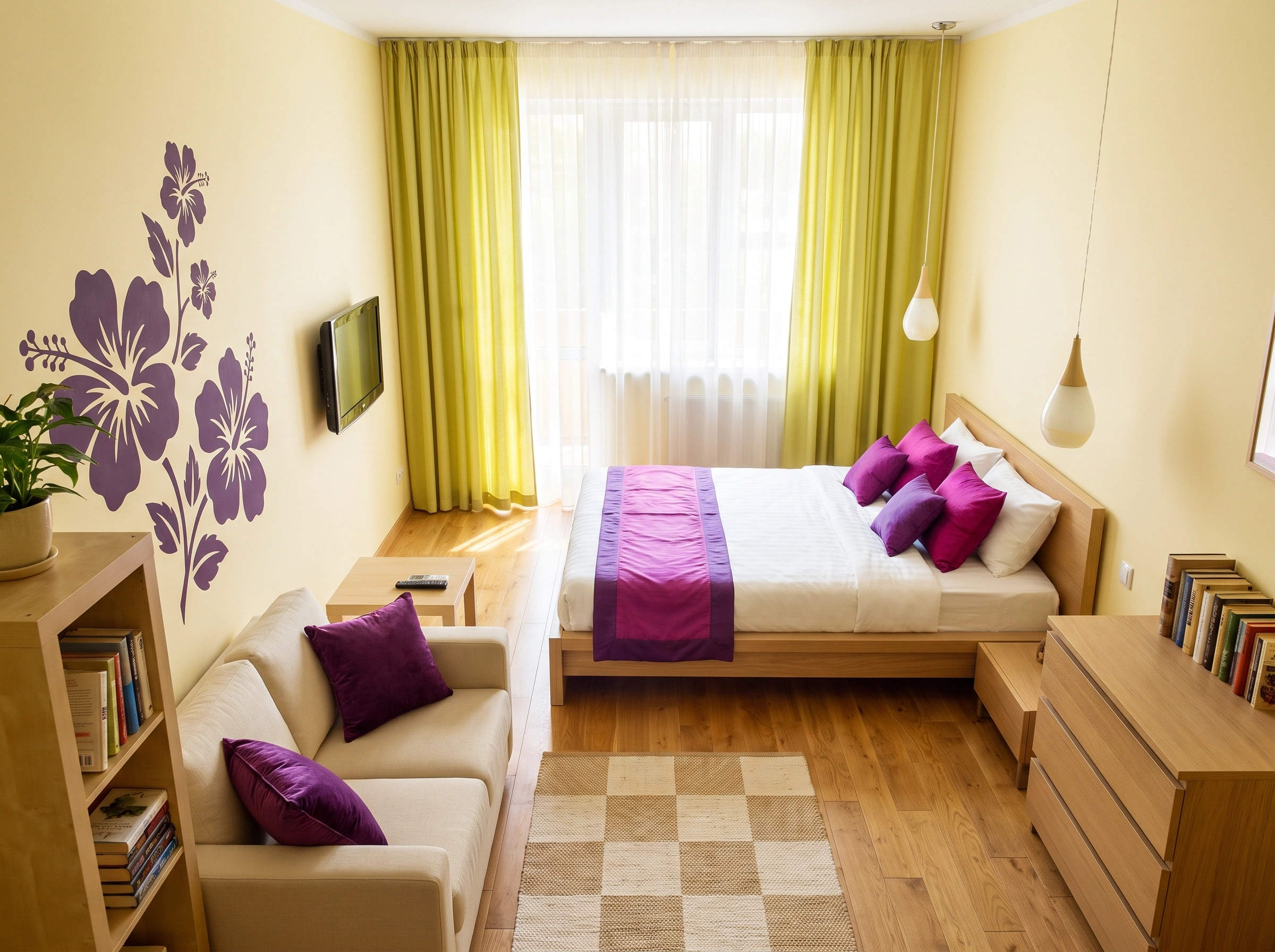 Modern Studio Apartment Bedroom Ideas