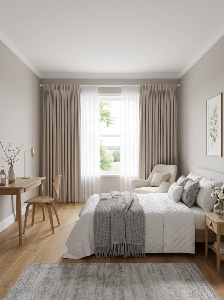 Bedroom Curtain Ideas for a Minimalist Bedroom