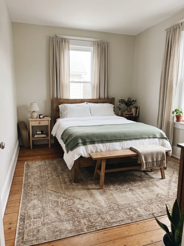 Bedroom Rug Ideas for Beige Bedrooms