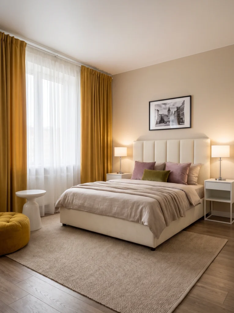 Bedroom Rug Ideas for Beige Bedrooms