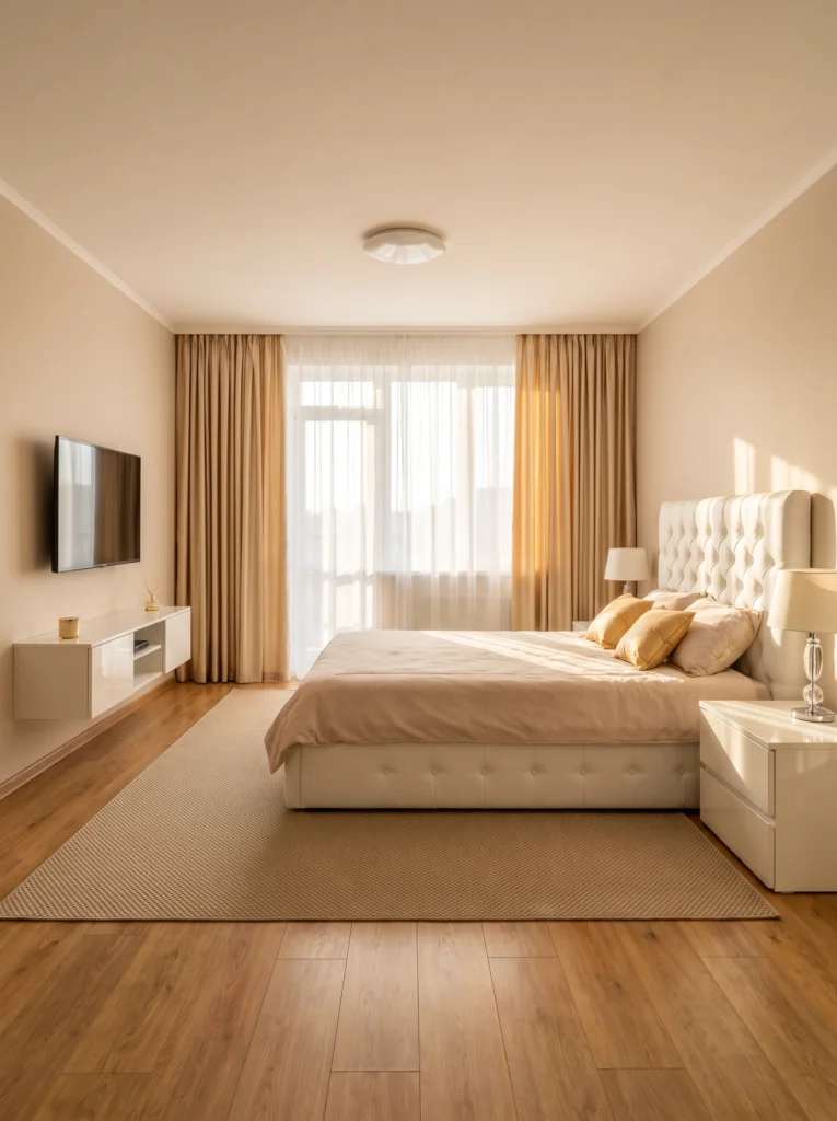 Bedroom Rug Ideas for Beige Bedrooms