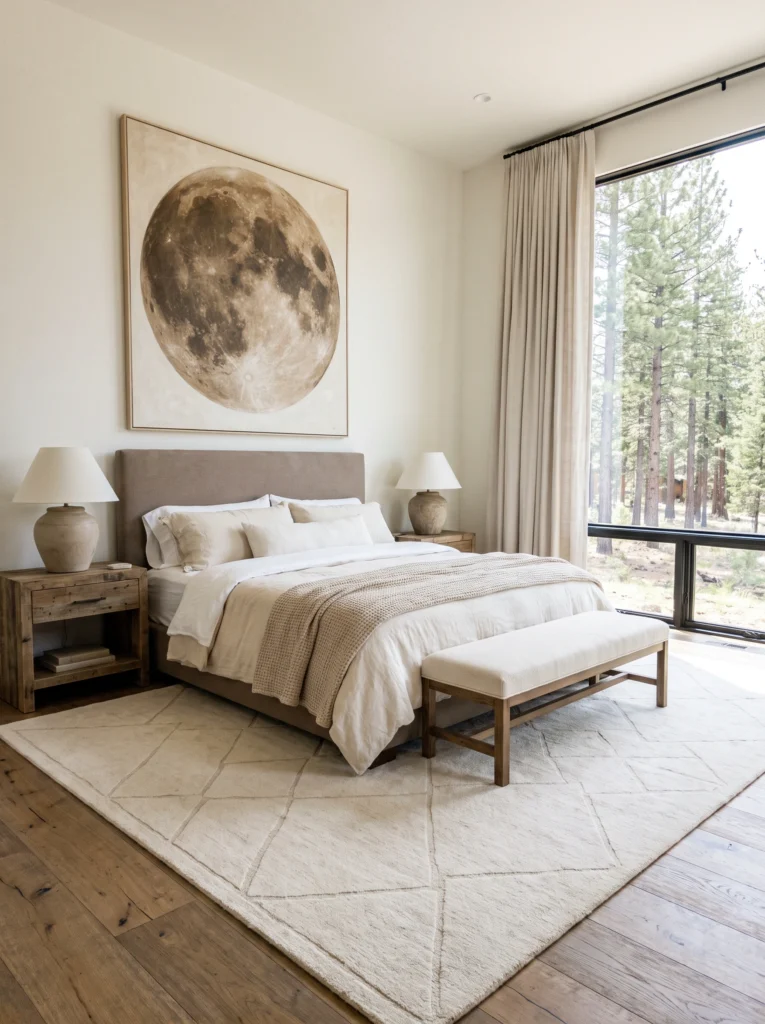 Bedroom Rug Ideas for Beige Bedrooms