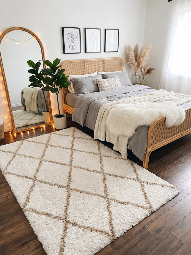 Bedroom Rug Ideas for Beige Bedrooms
