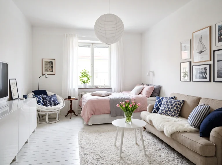 Creative Studio Apartment Design for Small Homes
