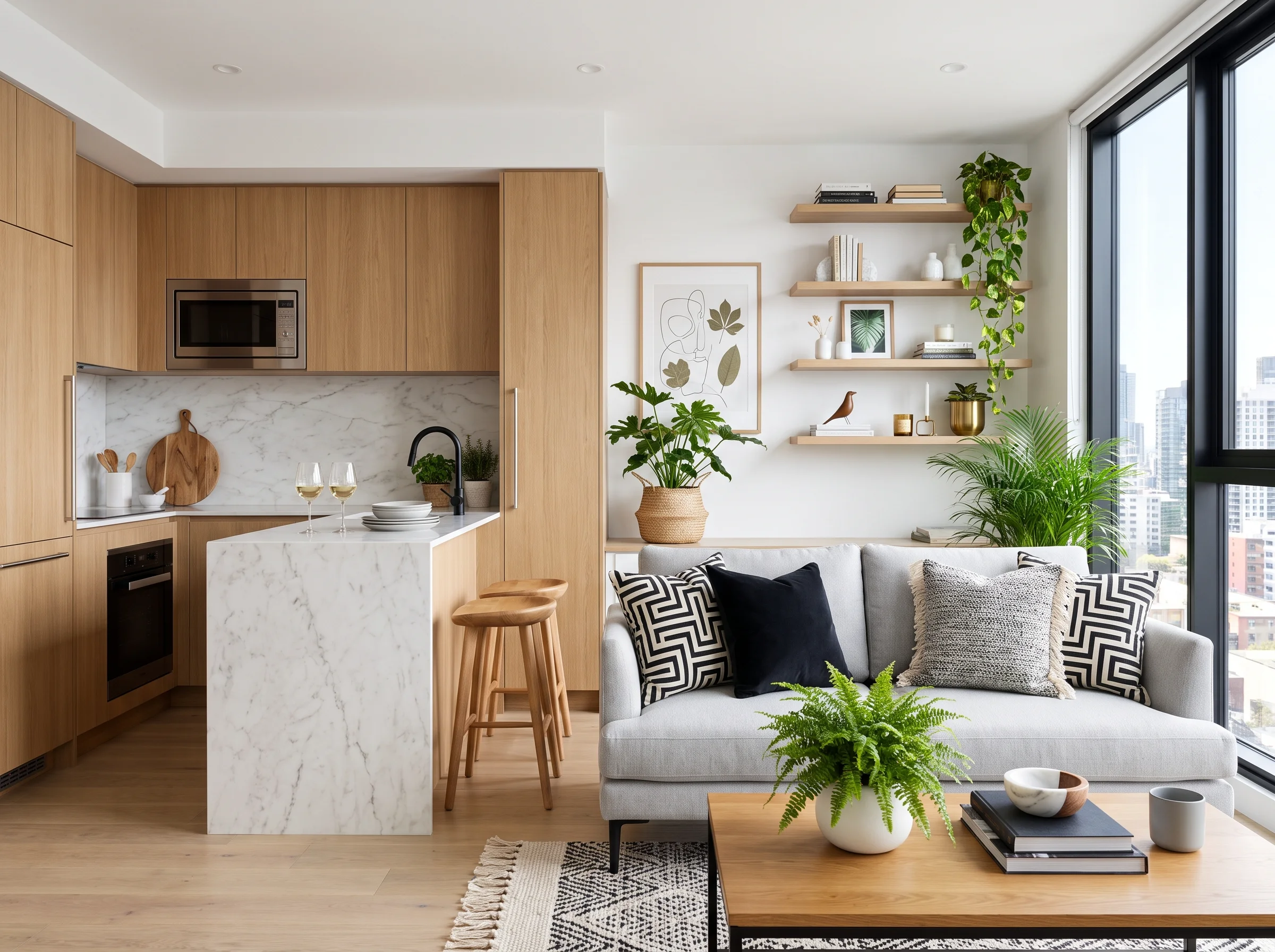 Tiny Apartment Tricks That Make Your Space Look Bigger