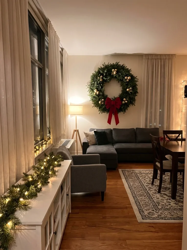 Christmas Living Room Wall Decor