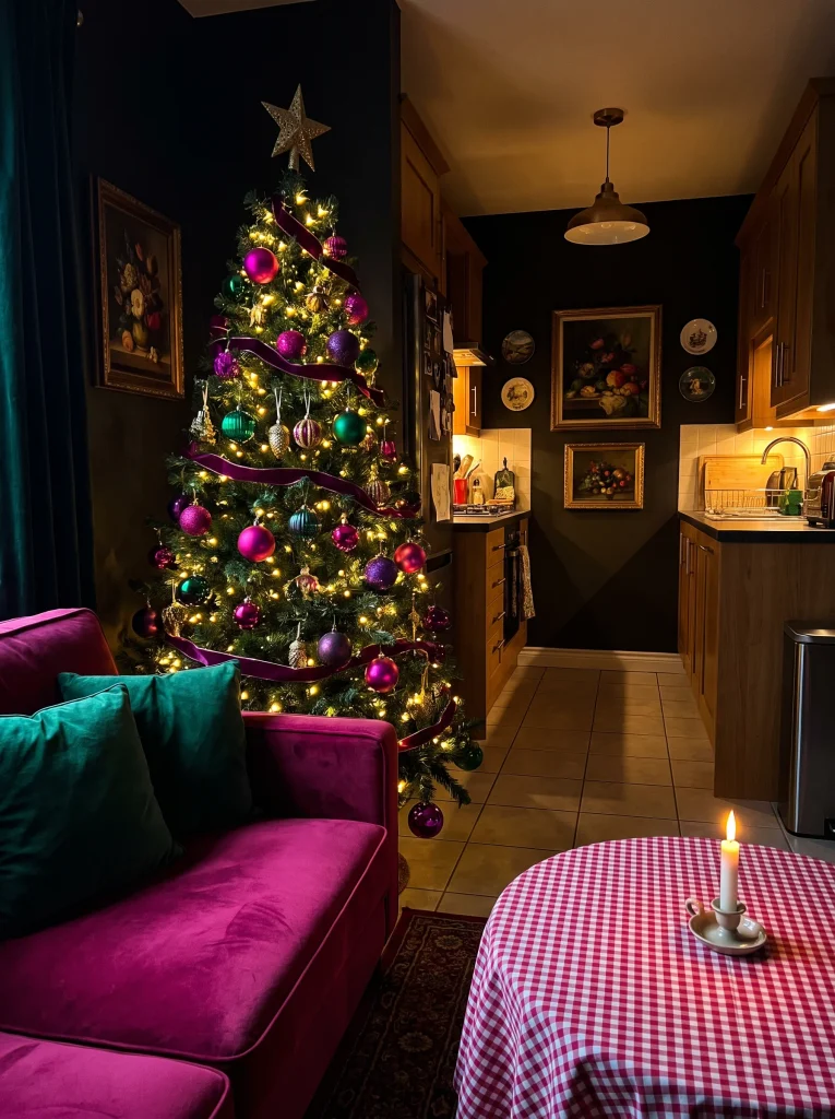 Jewel Tone Christmas Tree