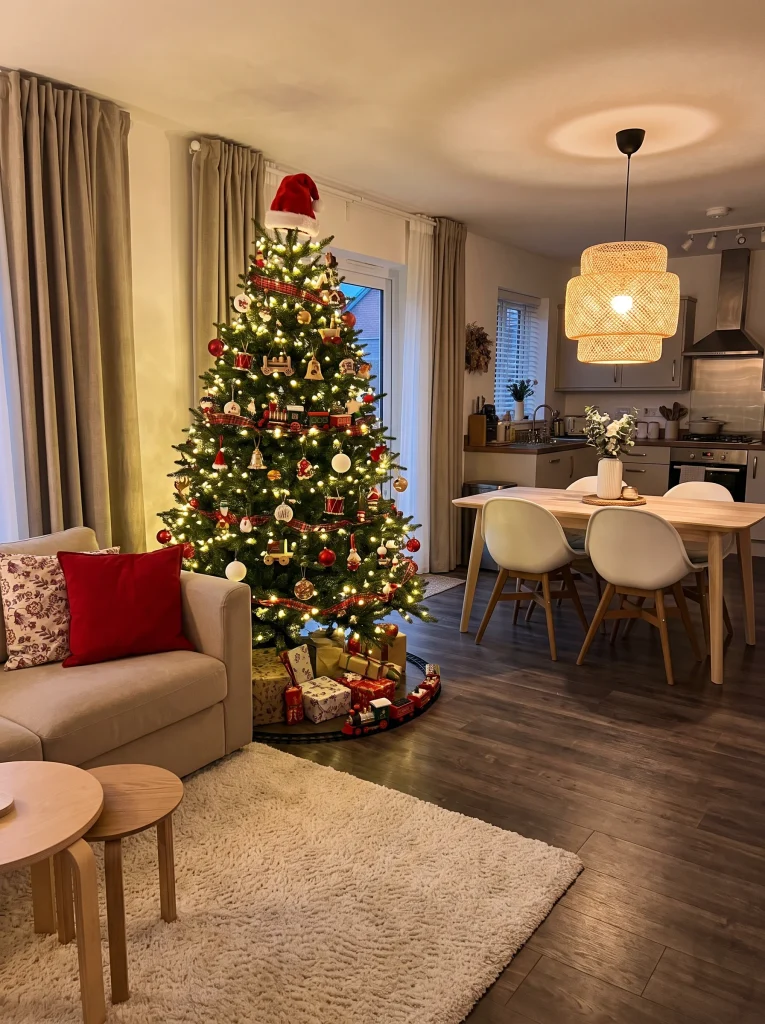 Santa Christmas Tree