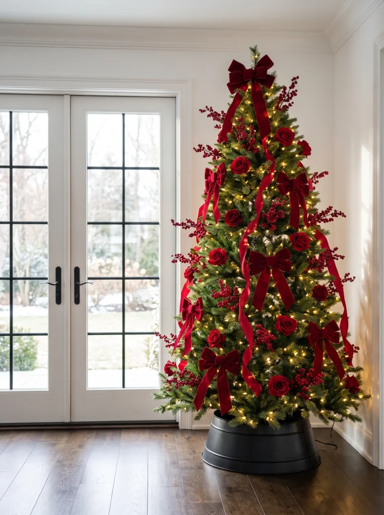  Red Christmas Tree Ideas 