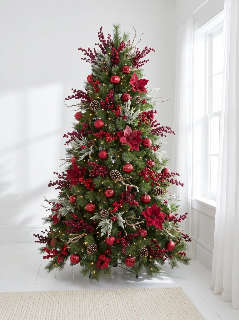  Red Christmas Tree Ideas 