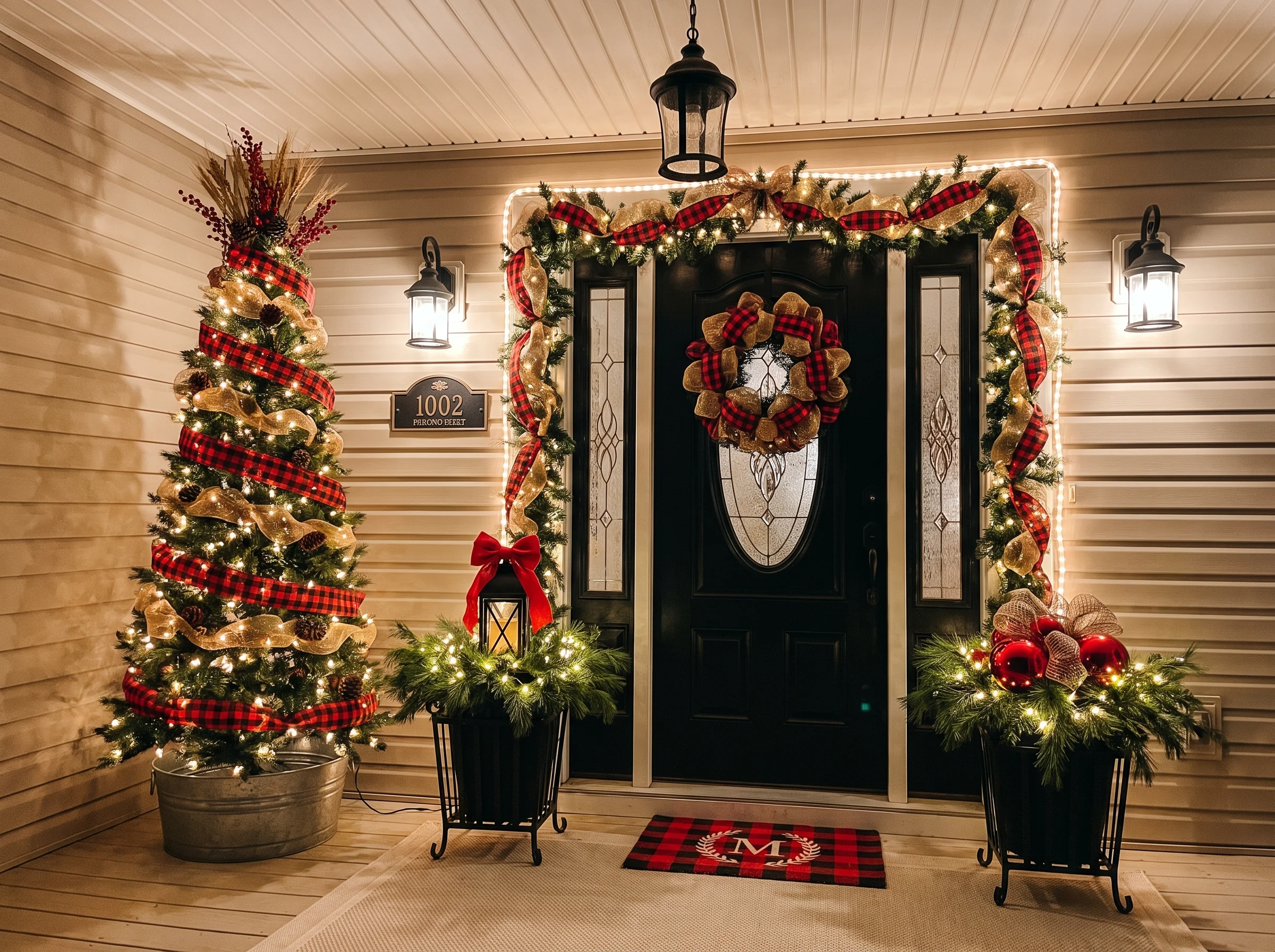 Christmas Front Porch