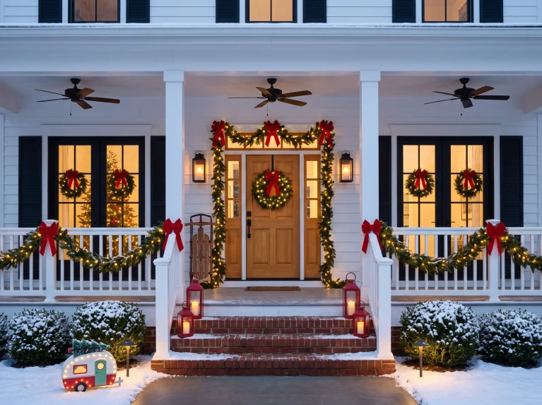Christmas Porch Magic