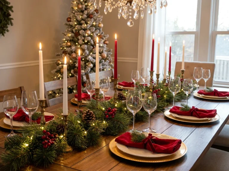 15 Christmas Table Decorations