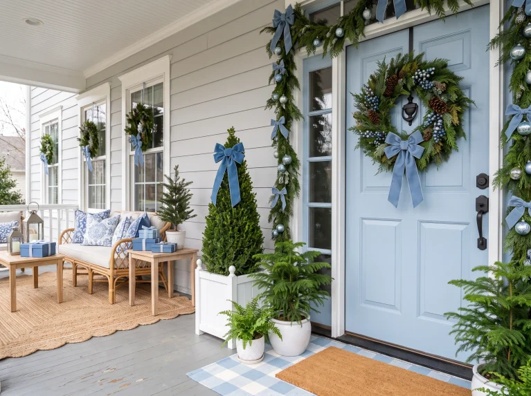 Front Porch Christmas Decor Ideas
