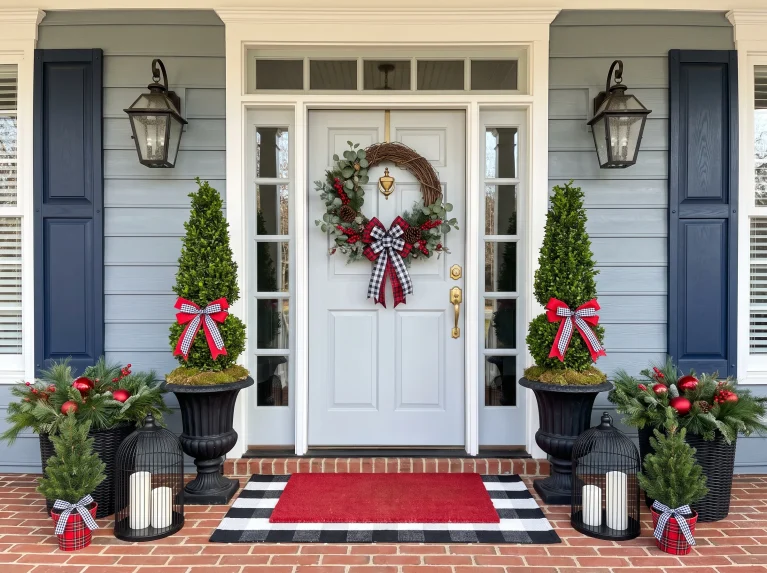 Front Porch Christmas Decor Ideas for the Warmest Welcome on the Block