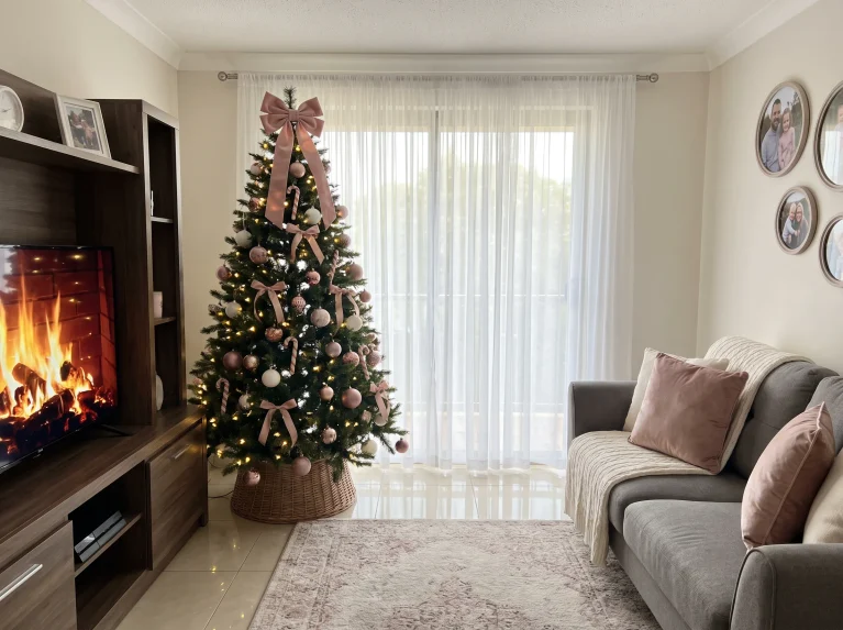 Pink Christmas Tree Ideas
