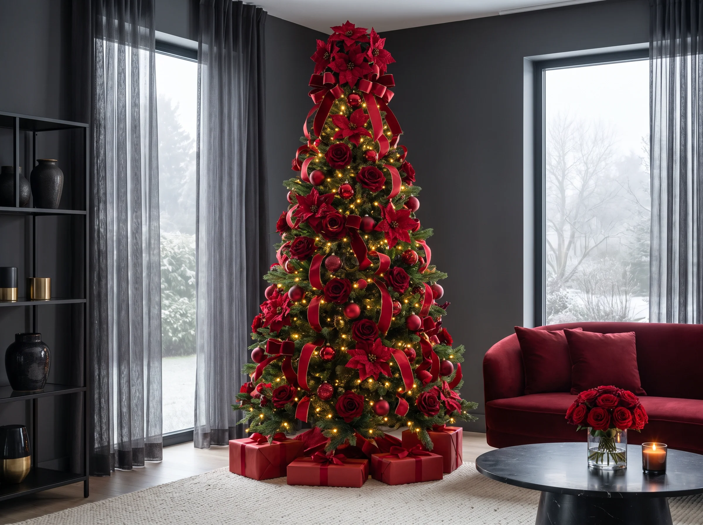 Red Christmas Tree Ideas