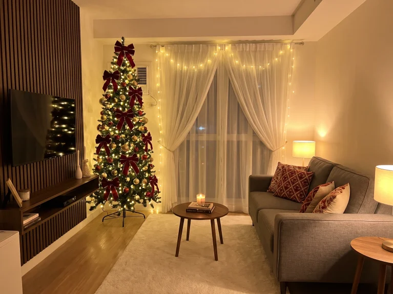 Slim Christmas Tree Ideas for 2026 That Fit Small Apartments