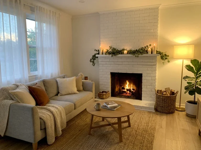 17 Small Living Room Ideas With a Fireplace for a Cozy, Inviting Space