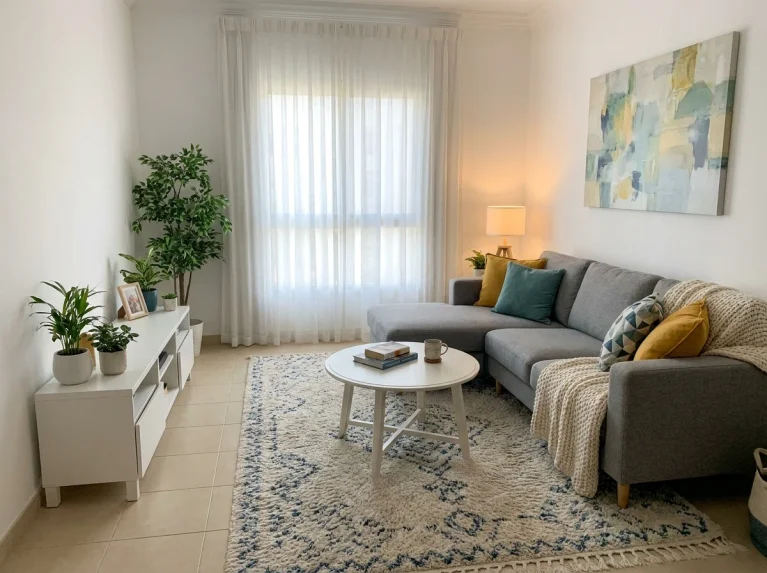 Small Living Room Ideas for Renters